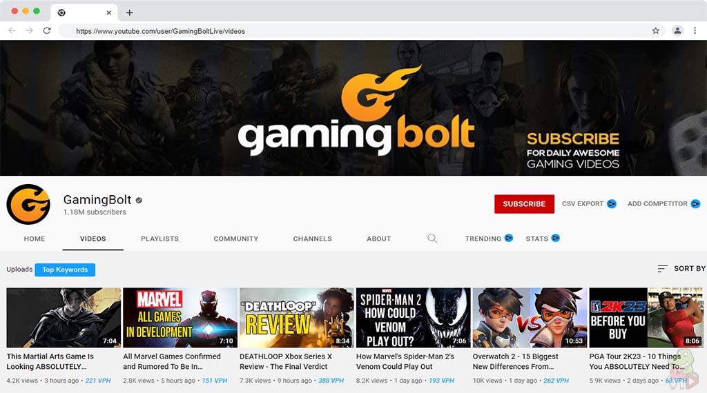GamingBolt - TOP 19 Sports Faceless YouTube Channel Ideas