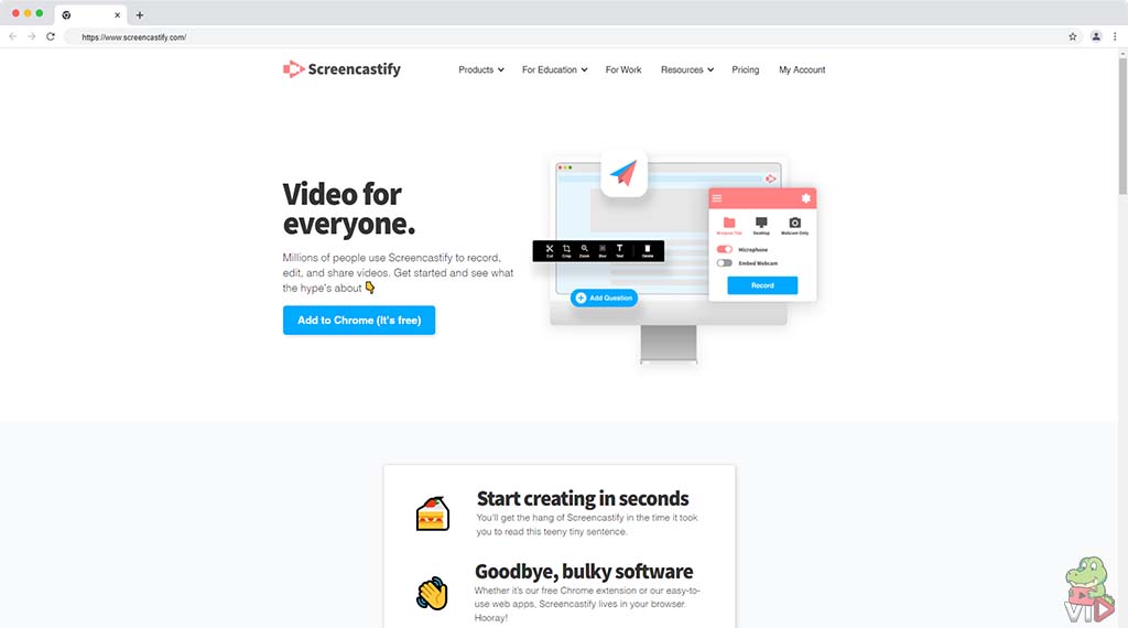 Screencastify - Best Powerful YouTube tools for creators