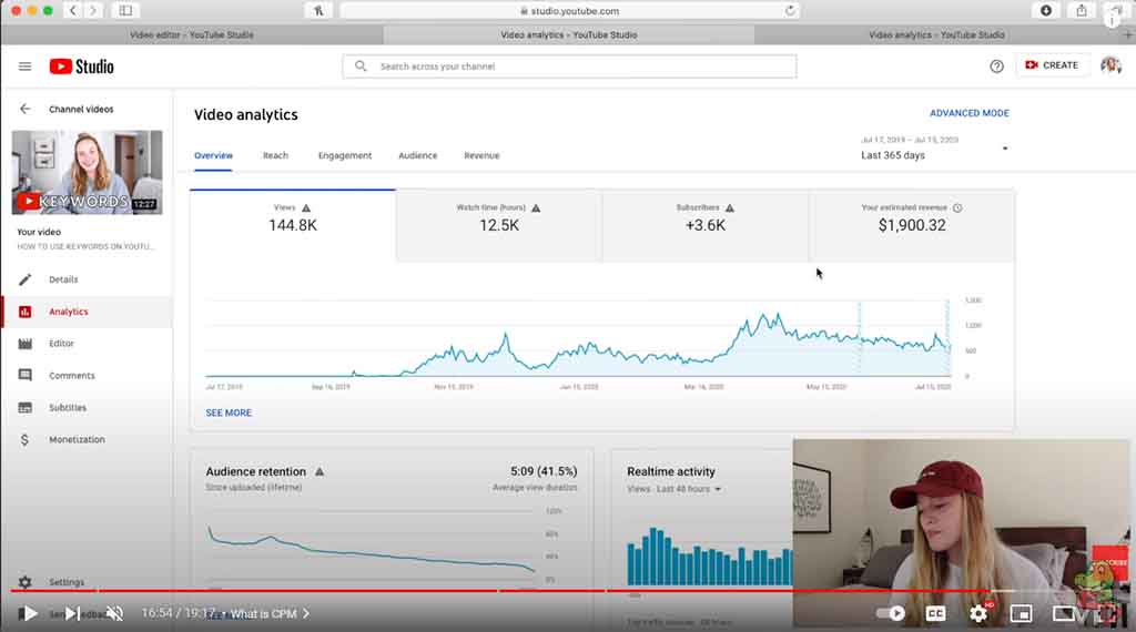 How Much YouTube Paid Me My FIRST YEAR Being Monetized! What you need to know about monetization5