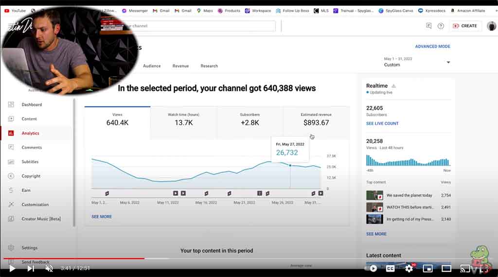 How Much Youtube Paid me in 2022.... (With 20,000 Subscribers) 1st Year of Monetization - NEW3